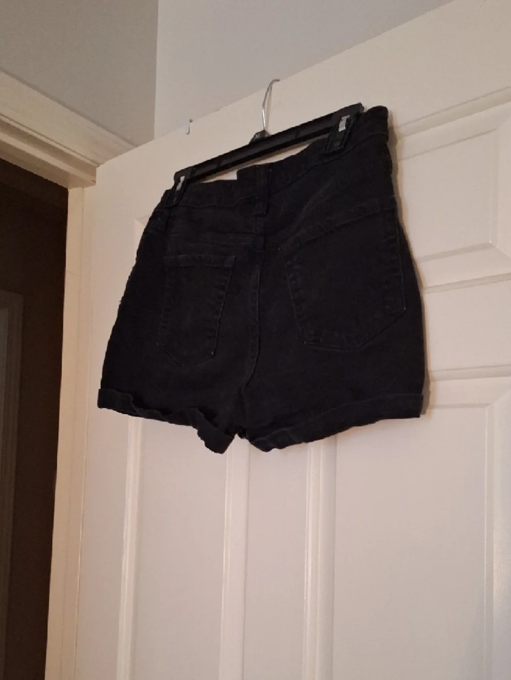 wild fable Black High-Rise Jean Shorts